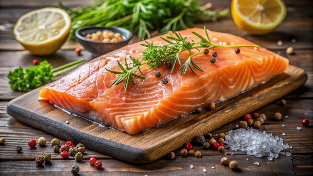 Frischer Fisch für die italienische Küche