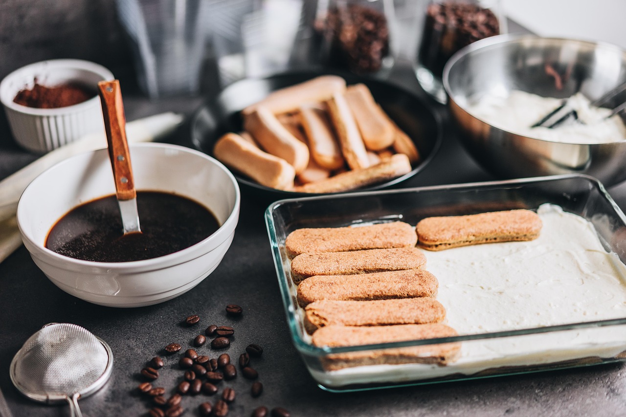 Zubereitung von hausgemachtem Tiramisù