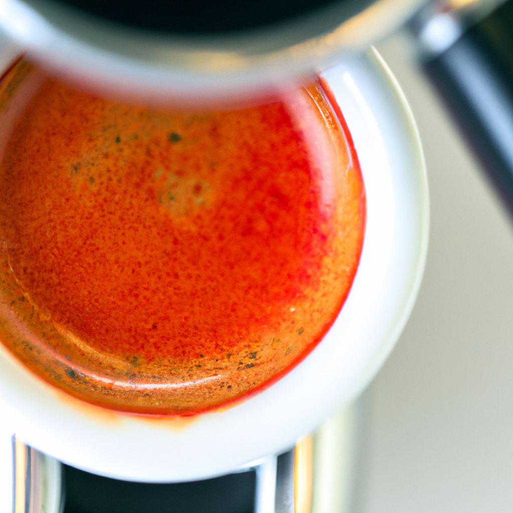 Italienischer Espresso in einer Bar